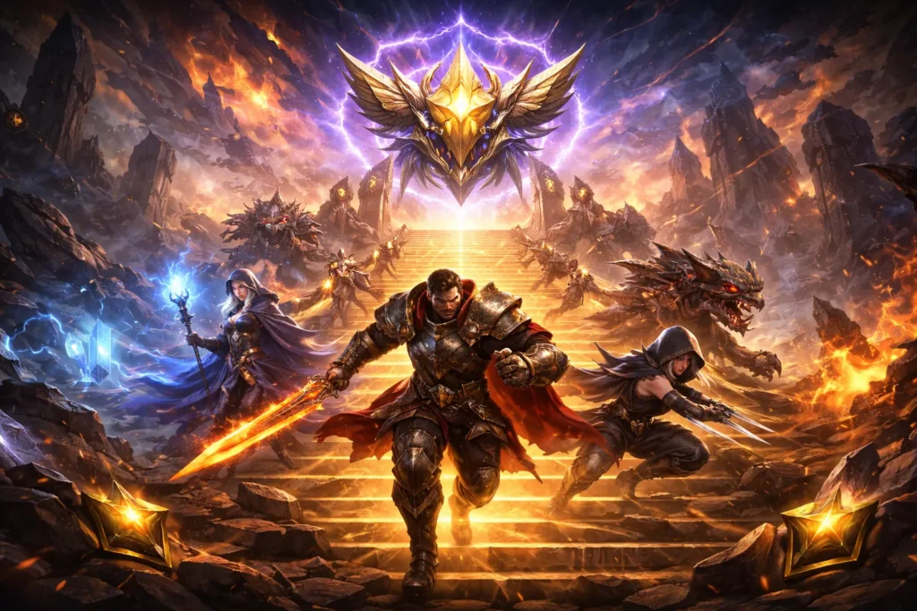 Strategi Push Rank Mobile Legend Biar Cepat Mythic